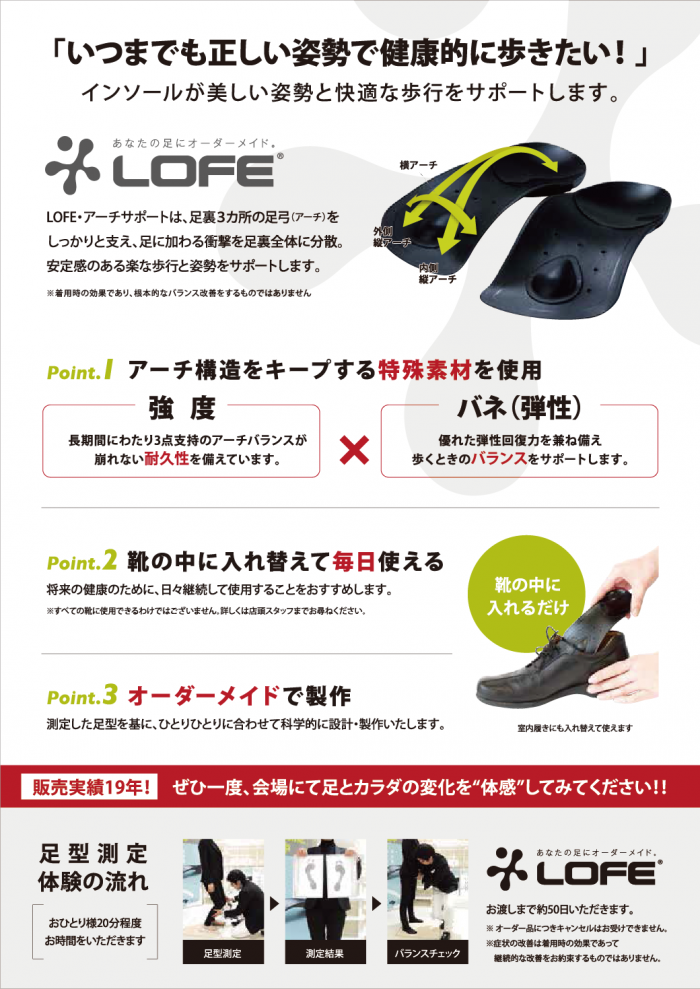 ロフェ アーチサポート LOFE - その他